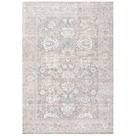 Safavieh 2 ft.-6 in. x 10 ft. Webster 300 Rectangle Traditional Rug - Grey & Beige WBS326G-210
